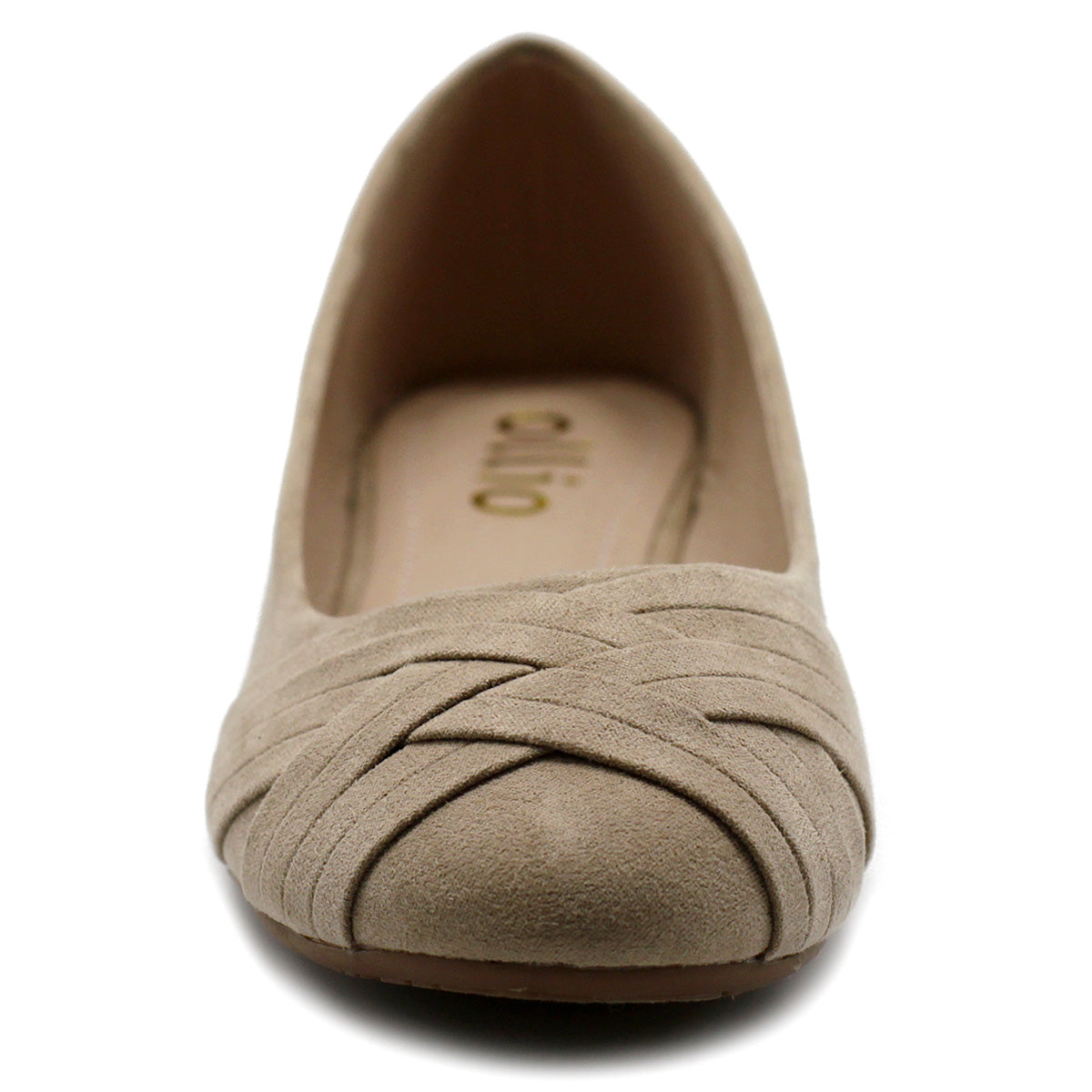 Ollio Women's Ballet Shoe Cute Casual Comfort Flat (Beige, Black, Royal  Blue, Brown, Green, Navy)