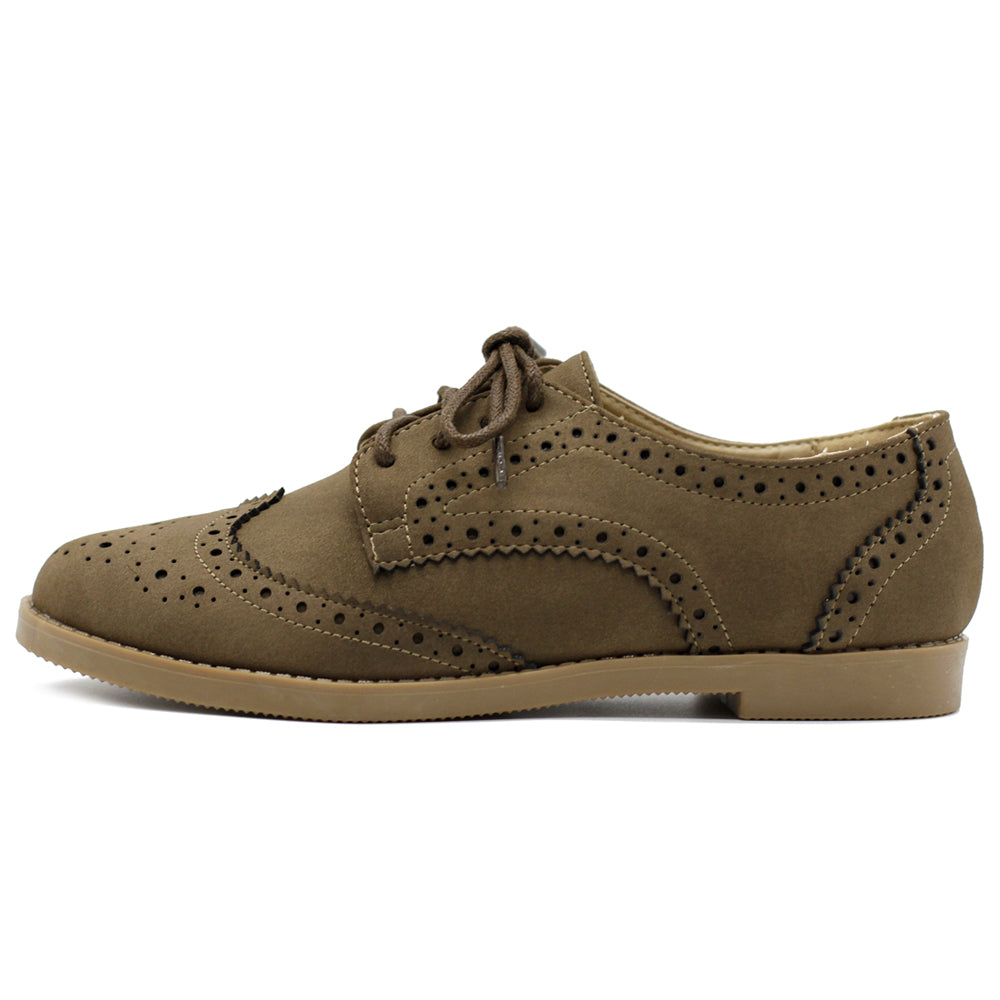 Faux suede oxfords store womens