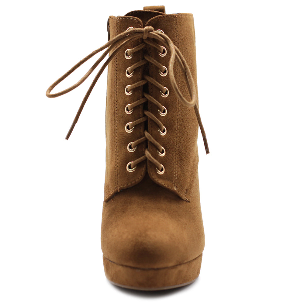 Strap up hotsell booties olive