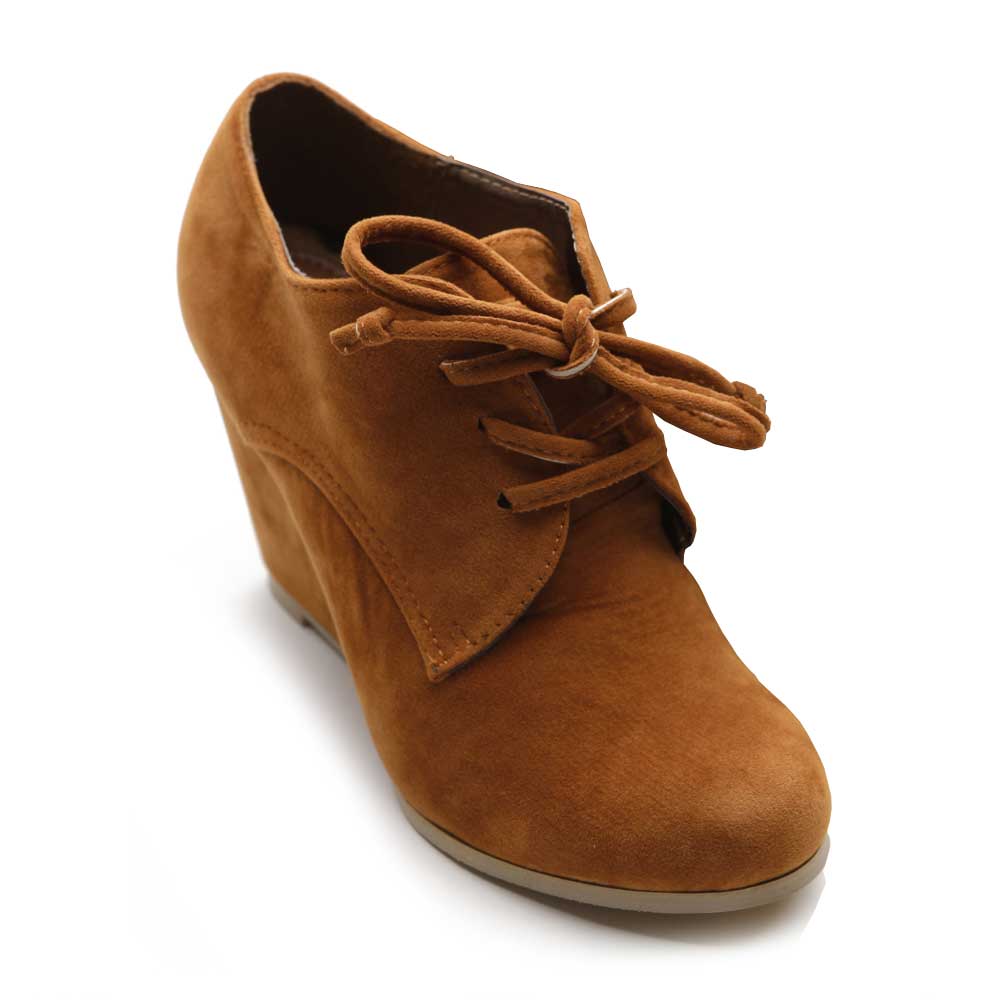 Faux suede hot sale wedges